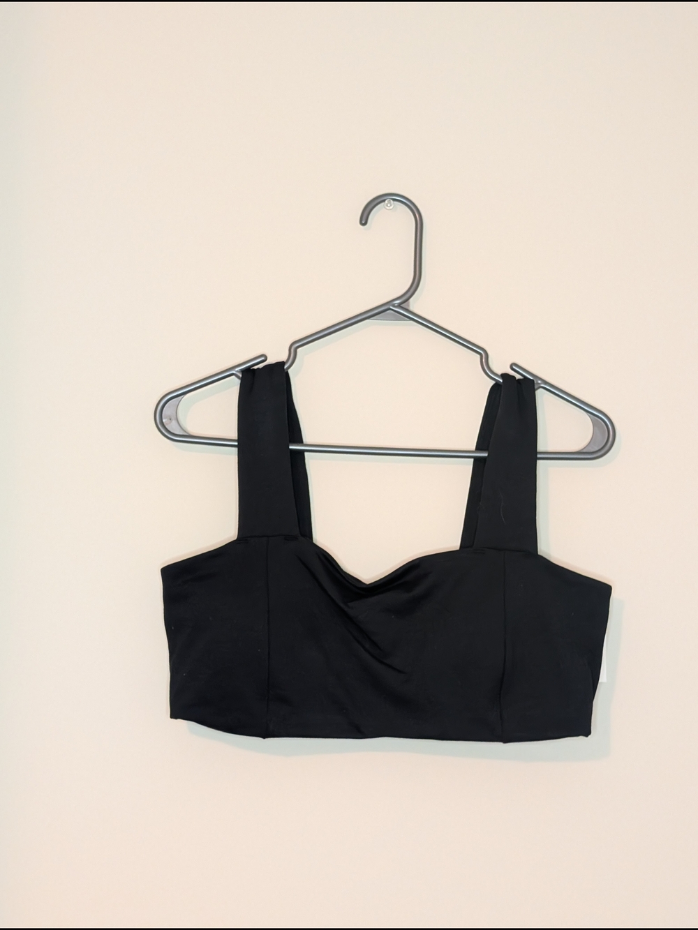 Old Navy Black CloudComfy Light Support Bralette - L
